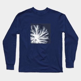 Mycelium in Petri dish (vector) Long Sleeve T-Shirt